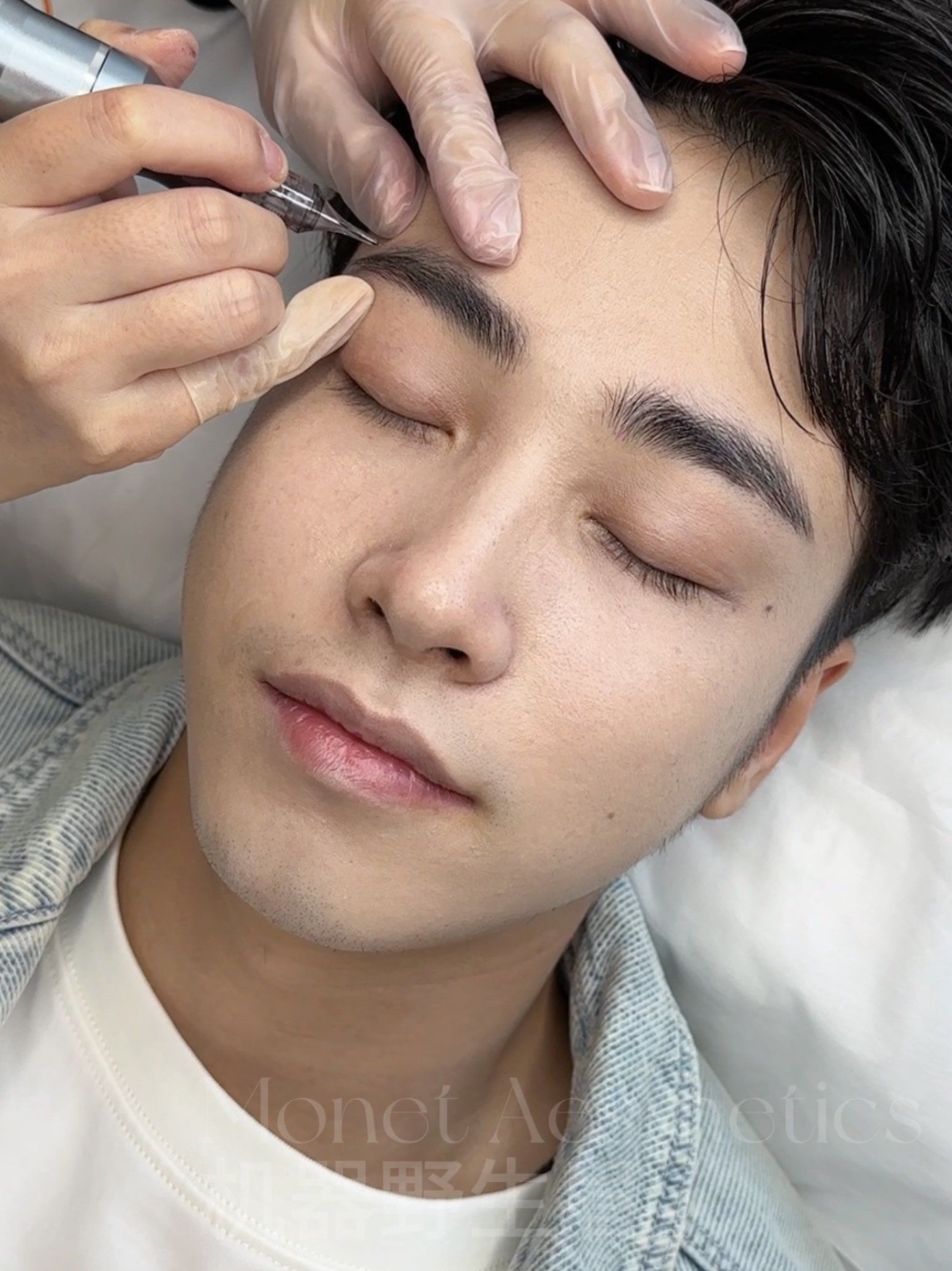 男士纹眉/男孩子真的不要随便修眉