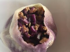 紫甘蓝锅巴馅饺子-宝源饺子(麦子店街店)