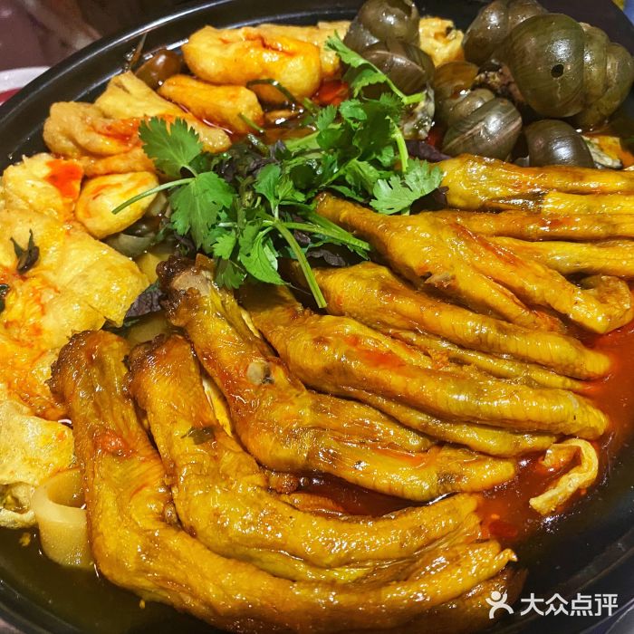 老表记·螺蛳鸭脚煲(西大店)田螺鸭脚煲图片