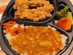 吮指原味鸡汁香辣鸡柳饭-肯德基(蔡甸世纪广场DT店)