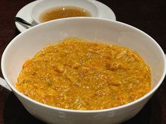 蟹粉烂糊肉丝-杭州西子湖四季酒店·金沙厅