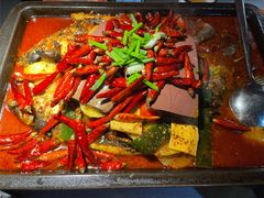 -探鱼·鲜青椒爽麻烤鱼(天一广场店)