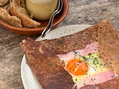 巴黎火腿鸡蛋芝士蘑菇可丽饼-RAC BAR(安福路店)