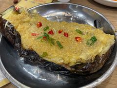 蒜香全茄-宝记烧烤·碳锅羊肉·羊蝎子火锅·夜食社(文体路创始店)