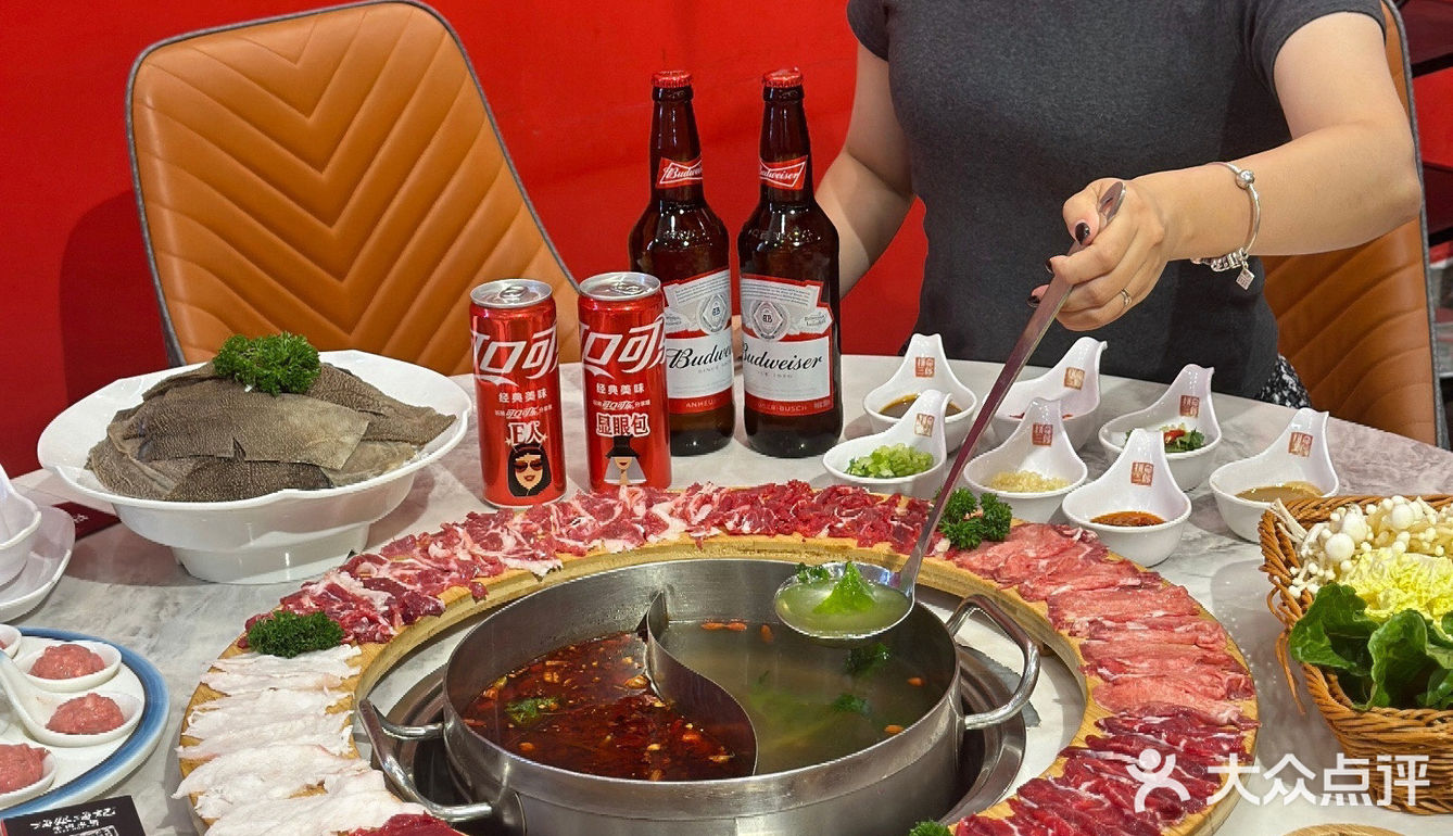 520过节来吃玫瑰牛肉火锅❓