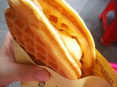 芒果夹华夫饼-成裕雪糕店(士多店)