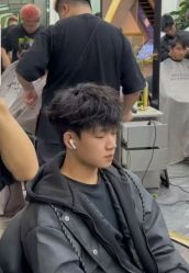 -M1山木造型国潮男士发型定制