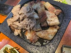 烤五花肉-火炉情韩国料理店(古田路店)