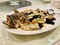 石锅古法蒸老虎斑-利苑酒家(华熙国际店)