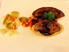 法式香煎鹅肝红酒-莫斯科餐厅