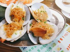 蒜蓉粉丝蒸小扇贝-四川人郑霞海鲜