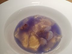 蝶豆花啫喱冻-天水蔬食料理(树德之光店)