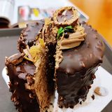 🍰:Three PM梦龙脆皮巧克力🍫蛋糕