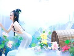 白蛇-九月鹰飞汉服摄影工作室