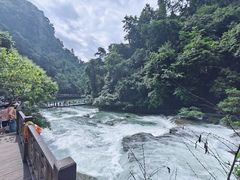 -小七孔景区-六十八级跌水瀑布