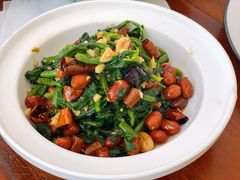 果仁菠菜-天祥斋老北京八大碗烧烤家常菜(田村店)