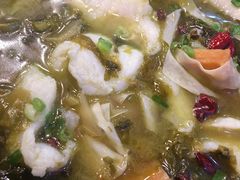 酸菜鱼中锅-周鱼小馆石锅酸菜鱼(活力汇店)