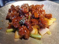 蒜香蜜汁排骨-绿茶餐厅(成都大悦城店)