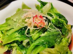 白灼油麦菜-小菜园新徽菜(青岛市南万象城店)
