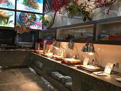 自助取餐区-梅园国际大酒店·自助餐厅(光明港店)