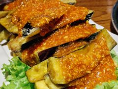 蒜香茄子-裕合顺清真餐厅·回民老菜·大连海鲜·特色烧烤(西安路店)