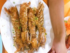 -班赞海鲜市场胖阿姨加工点