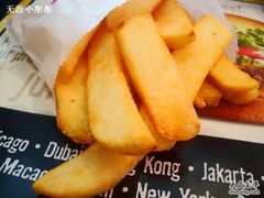 薯条&nbsp;2-FATBURGER 特富客汉堡(外交公寓店)