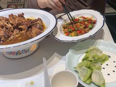 -柴火大院烤鸭民间菜