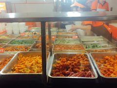 自助取餐区-南通大学-食堂