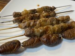 烤蚕蛹-姚记东北菜(金山店)