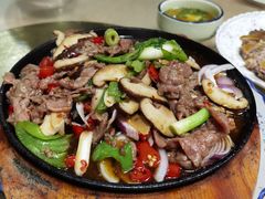 铁板牛肉-洪霞餐馆