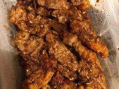 -清真马乐贝腊牛肉蛋黄菜夹馍(马蓉洒金桥店)