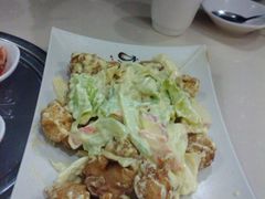 炸鸡色拉-郑阿姨的家·이모네·韩料&烤肉(武川路店)