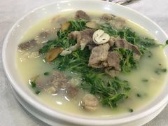 上汤萝卜苗肥牛-喜运来酒楼(江南大道店)