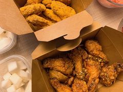 甜芝士炸鸡翅-富乐满韩国正宗炸鸡韩国料理(虹泉路店)