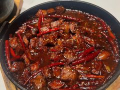雪花牛肉粒-麒麟小院·老九江菜(安平路店)