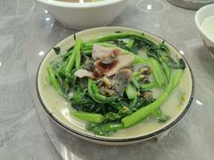 上汤菜心-银峰农庄·特色烧鸡·鲜无花果浸鸡