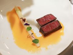 M7和牛牛柳配白芦笋-Jean Georges