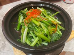 砂锅生炒菜心-山四砂锅(钟楼街店)