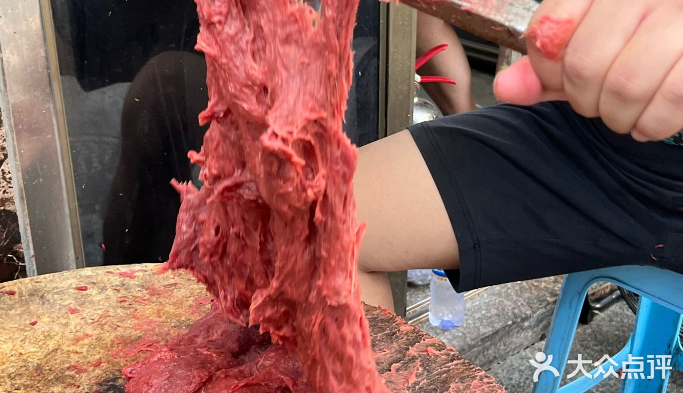 汕头😋四代人传承一口爆汁牛肉丸绝了！