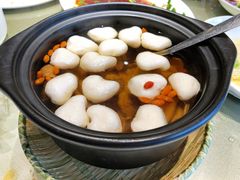 养生野菌鱼圆汤-好福记饭店(红梅公园店)