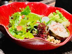 蟹肉酪梨有几嫩叶色拉-老乾杯和牛烧肉(王府中环店)