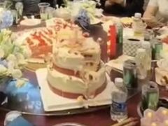 -咖咖熊蛋糕定制·蓝风车动物奶油