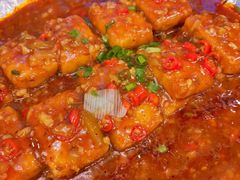铁板包浆豆腐-陈麻婆豆腐总店