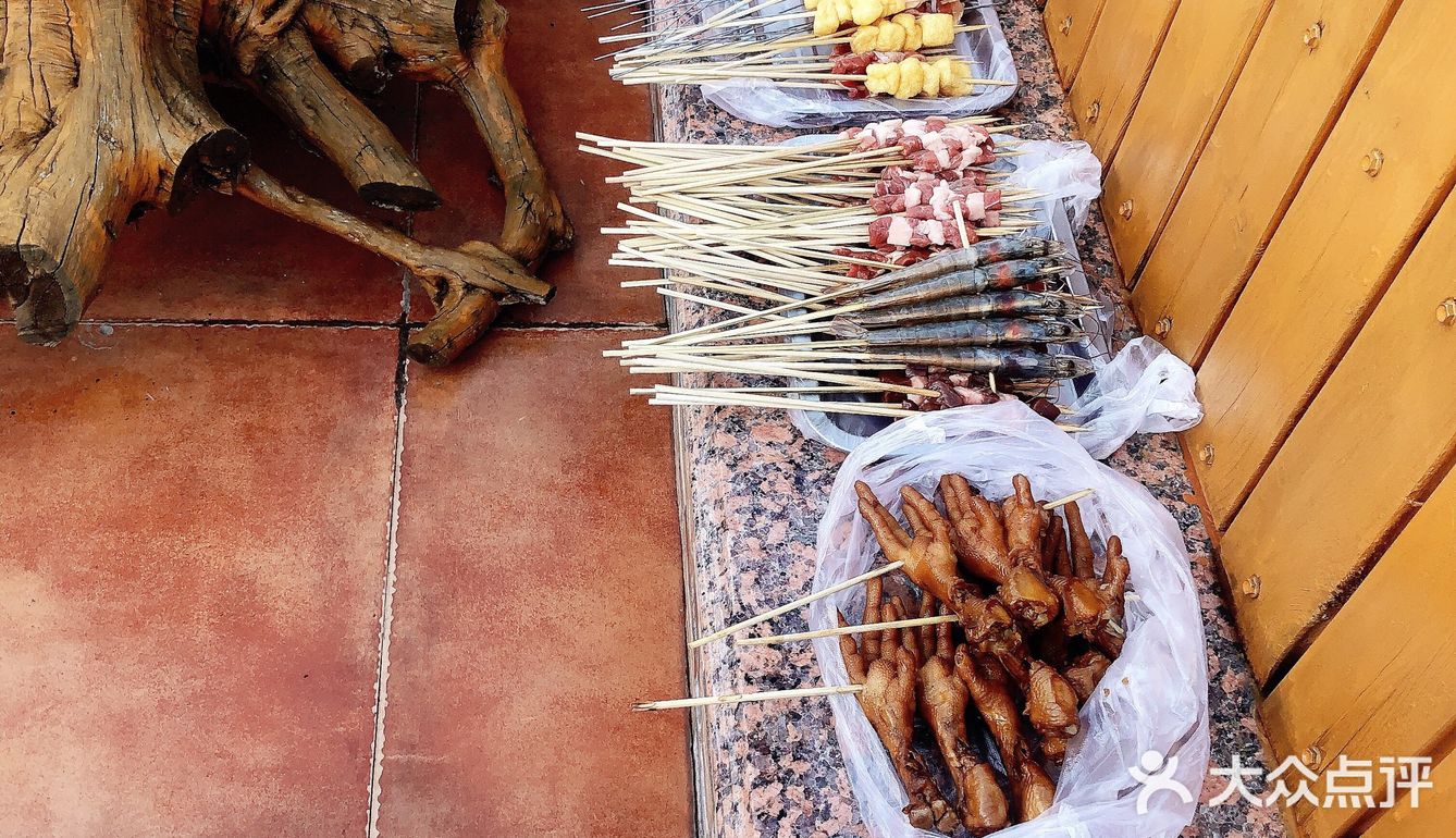 我家小院的烤串走起！
