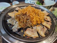 -明洞阿姨·韩式酱蟹烤肉·创意料理(三元桥店)