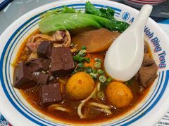 一碗全拼车仔面-敏华冰厅(平安金融中心店)