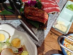 -明洞阿姨·韩式酱蟹烤肉·创意料理(三元桥店)