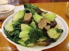 香菇炒青菜-牧羊餐厅