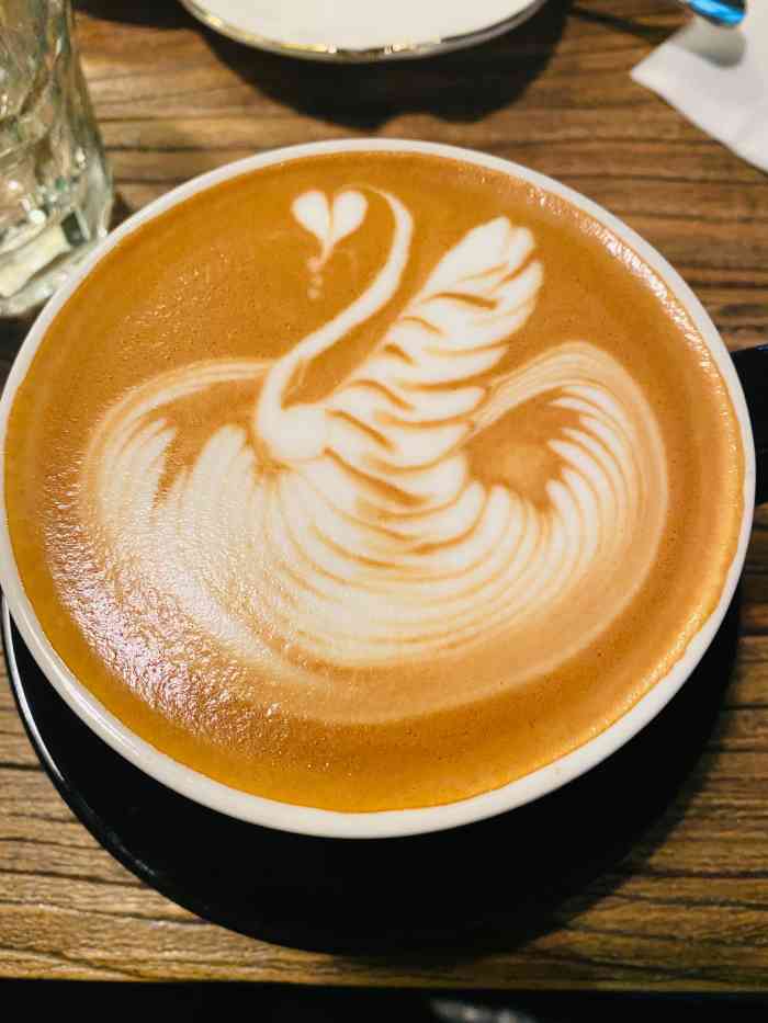 unico coffee(月光码头店)-"哈哈哈怕光喝茶太无聊,还带了干儿子去撸